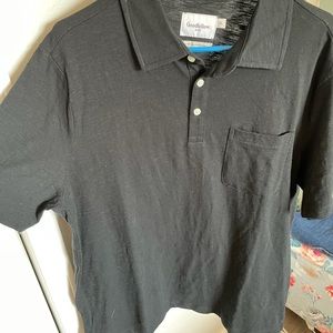 MENS black polo from Target- size XL